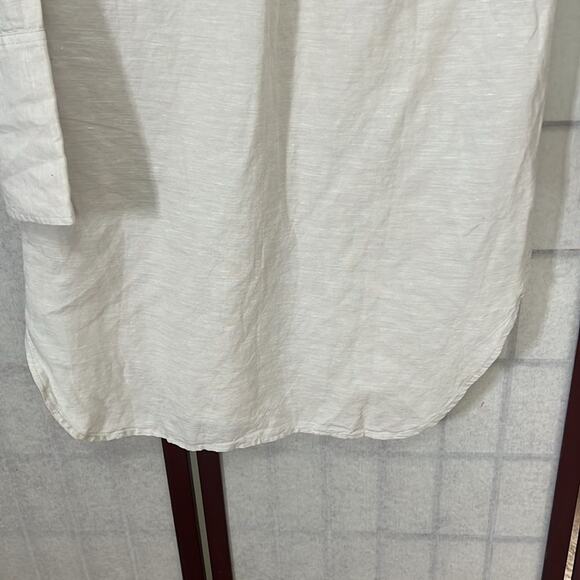 J.CREW LINEN BLEND RELAXED FIT BEACH SHIRT SIZE XS - Picture 3 of 9